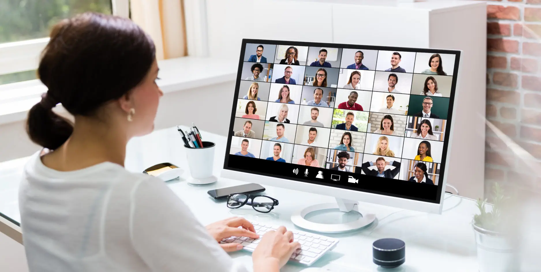 Online Video Conference Call