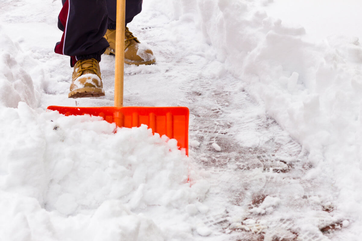 Snow Shoveling Poster