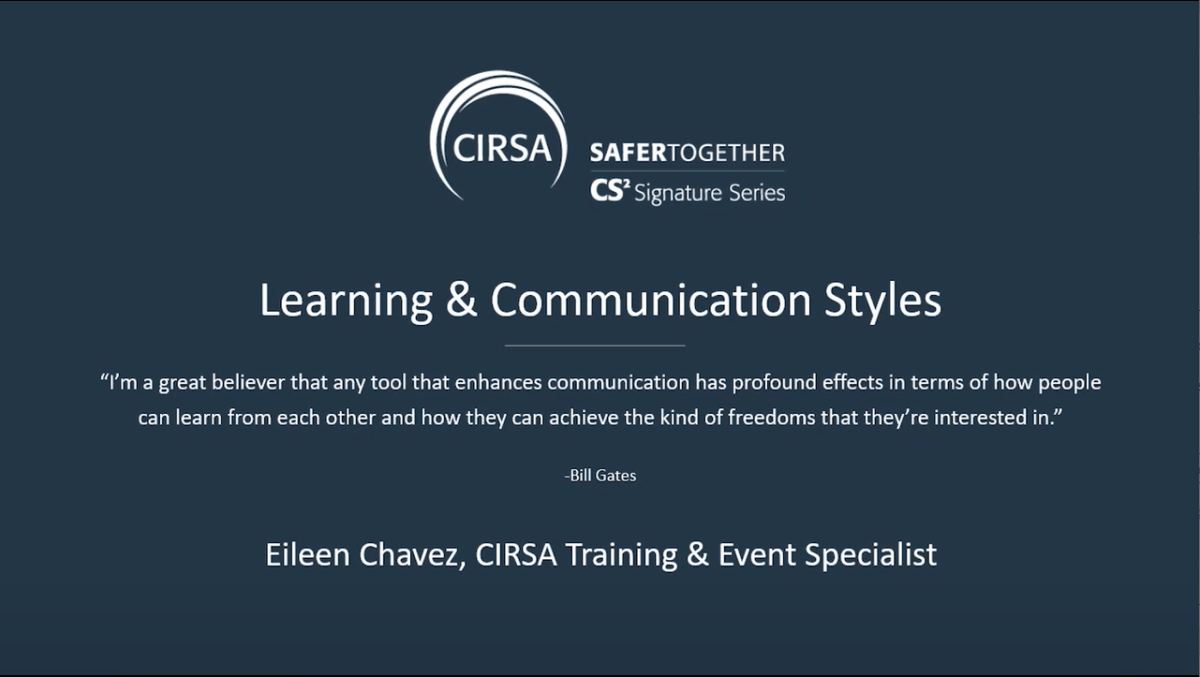 Understand Learning & Communication Styles Webinar