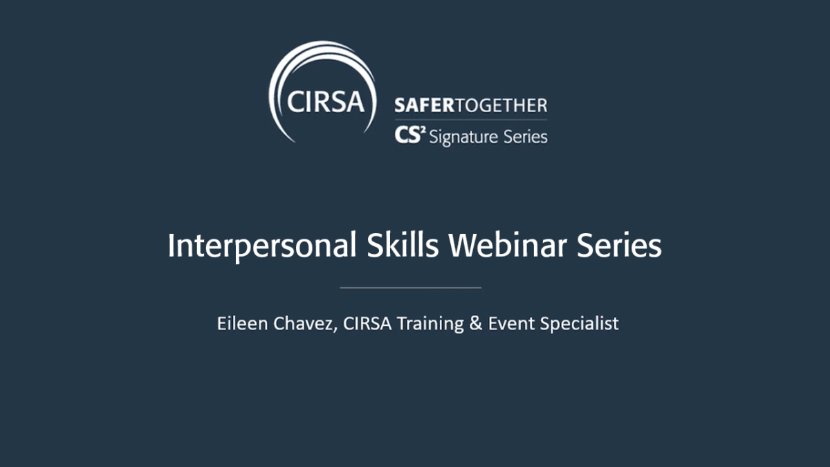 CS2 Interpersonal Skills Webinars