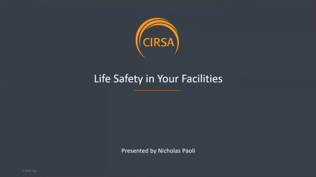 Life Safety In Your Facilities (29:11)