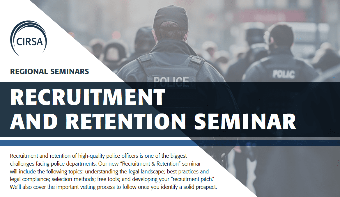 Recruitment &amp; Retention Seminar - CIRSA